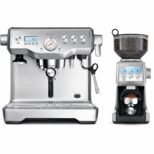 Sage The Dual Boiler -espressokeitin & Smart Grinder Pro -kahvimylly